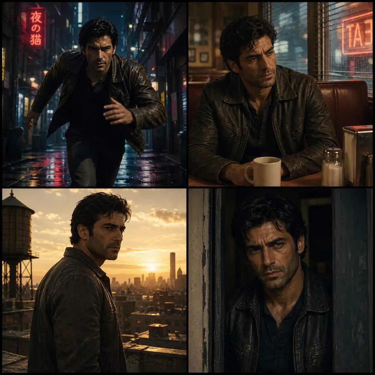 Character-consistent visual series