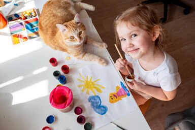 Tekenende kinderen