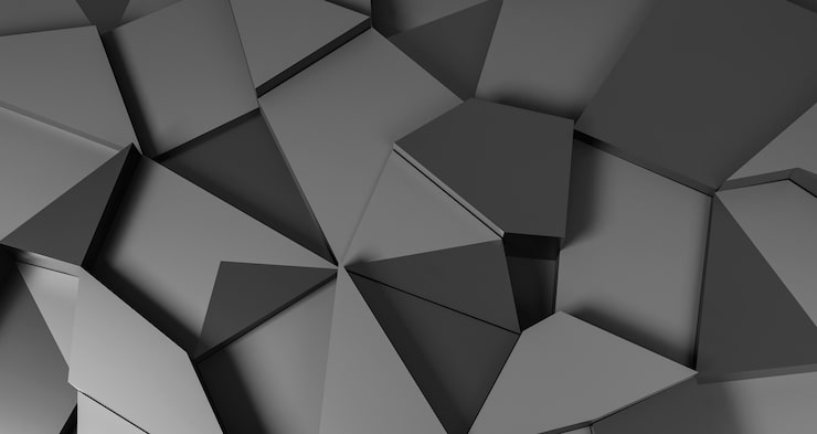 Foto gratuito fondo de formas geométricas grises