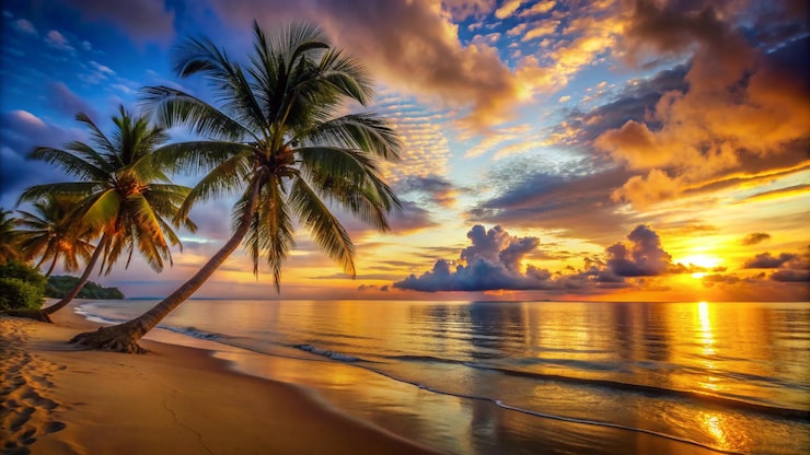 Foto el papel de pared de la playa de serene tranquil 4k hd foto