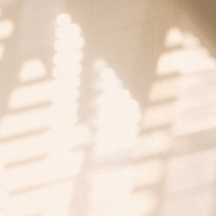 Free Photo aesthetic window shadow beige on texture background