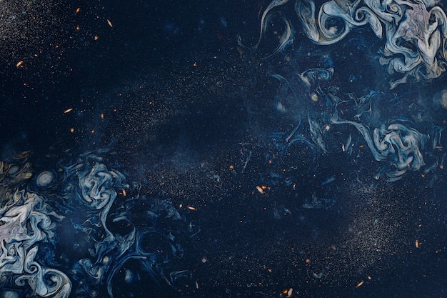 Free Photo blue smoky art abstract background