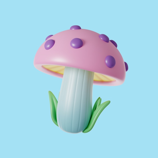 免费PSD 用于童话灵感的3d图标