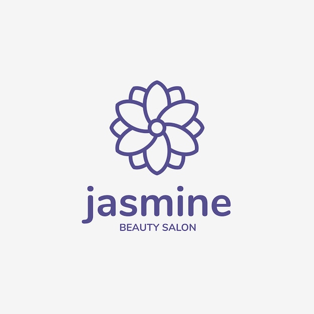 Free Vector beauty logo template