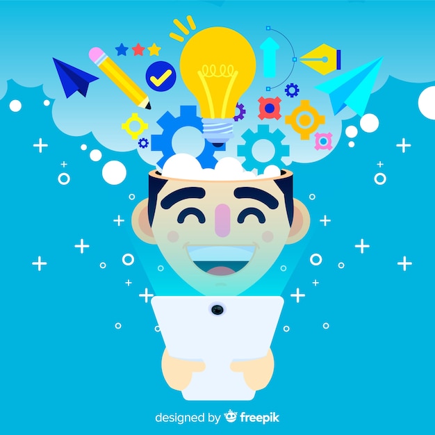 ฟรี Vector กระบวนการสร้างสรรค์การออกแบบกราฟิก