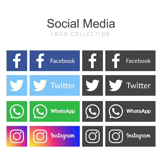 Free Vector icons for social networking vector illustration design