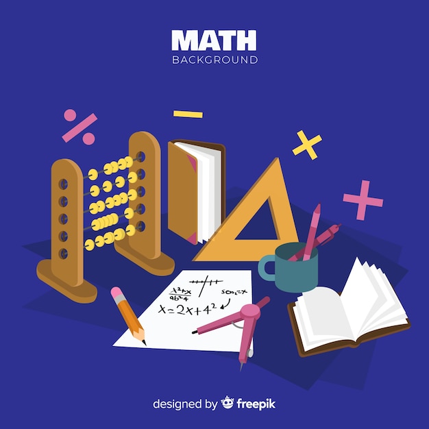 ฟรี Vector พื้นหลังคณิตศาสตร์
