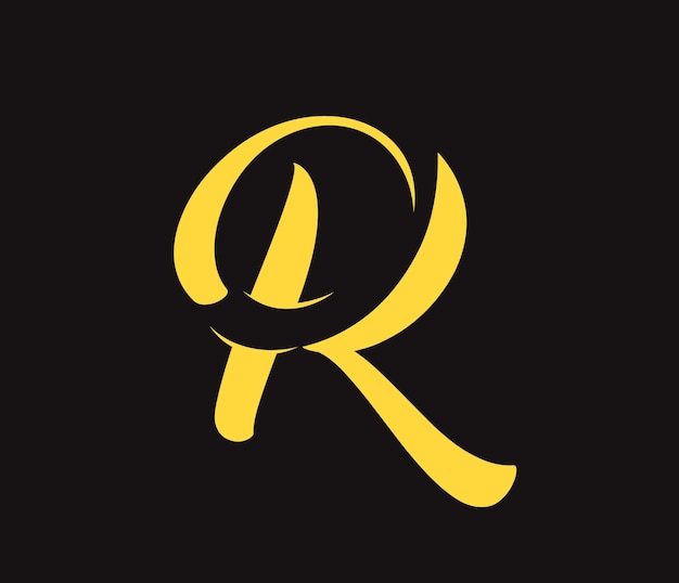 Free Vector vector graphic design element - r letter