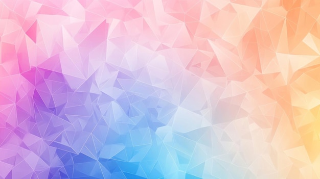 Photo colorful background with polygonal shapes art colorful pattern