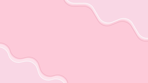 Vector aesthetic minimal cute pastel pink wallpaper illustration perfect for wallpaper backdrop postcard background banner