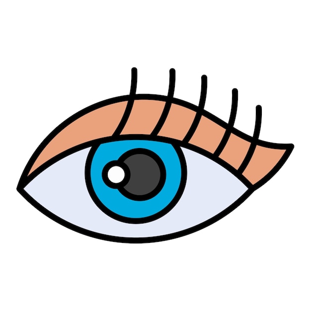 Vector 眼のアイコン