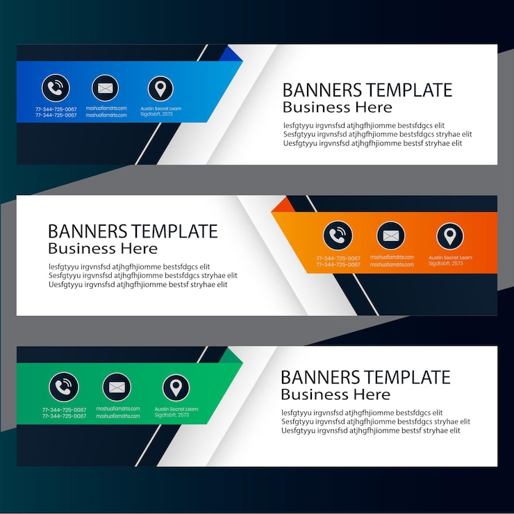 Vector free vector set of modern business