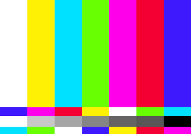 Vector no signal tv glitch illustration