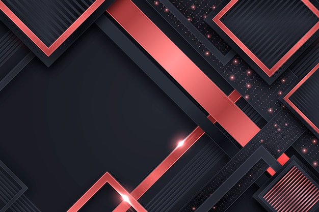 Vector gratuito fondo de color negro y dorado rosado con gradiente