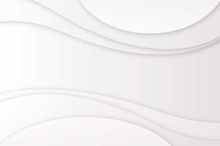 Vector gratuito fondo monocromático blanco realista