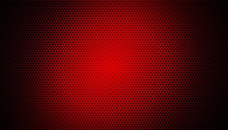 Vector gratuito luz roja brillante sobre un fondo de fibra de carbono