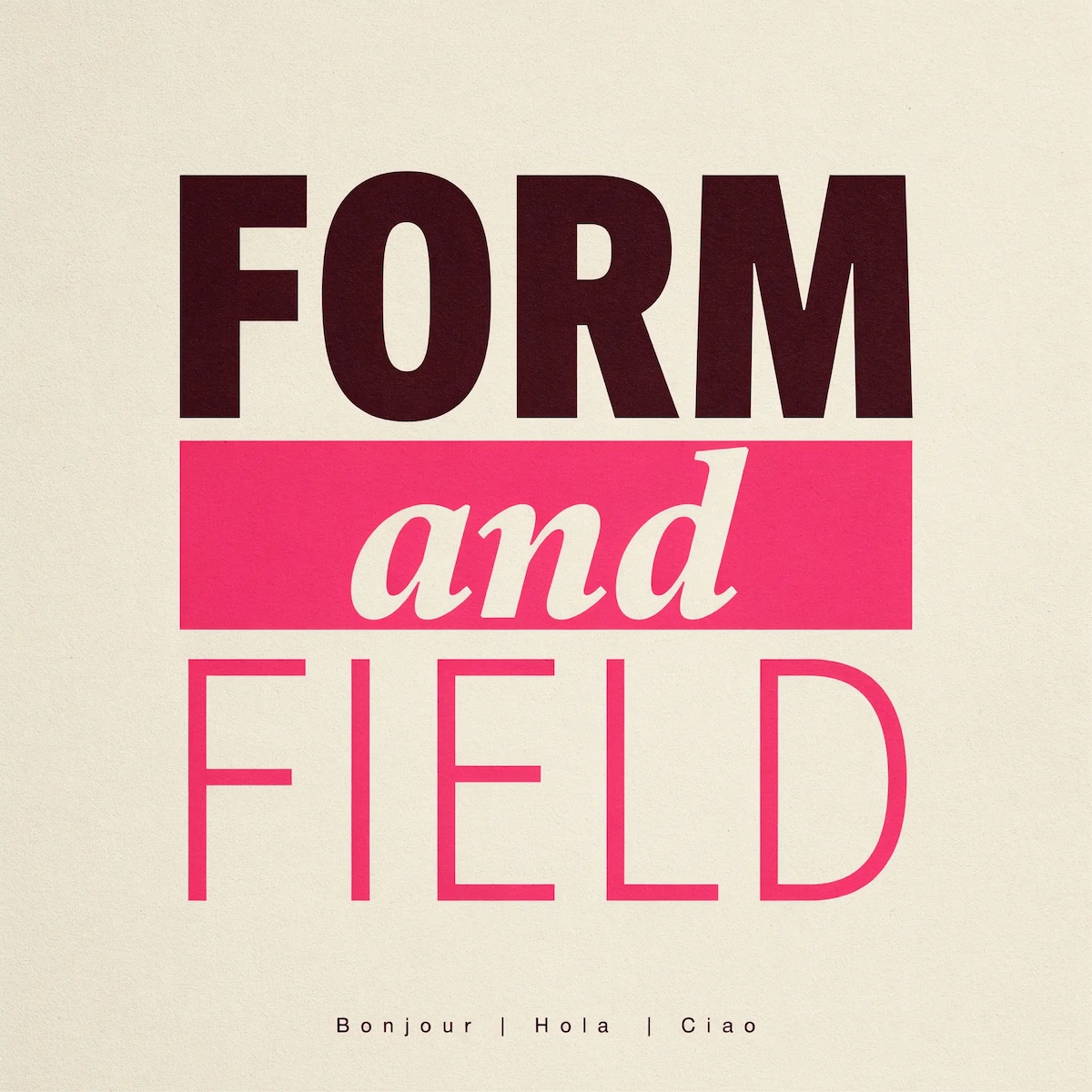Typography that says exactly what you wrote